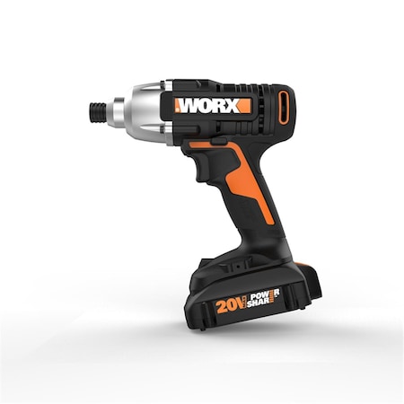 Worx 1500 lbs 20V Cordless Brushed Impact Driver Kit 2007625